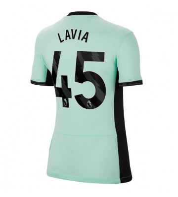 Chelsea Romeo Lavia #45 Tredje Tröja Kvinnor 2023-24 Kortärmad